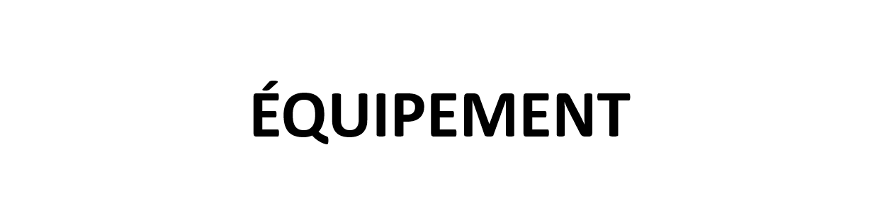 Équipement