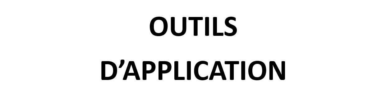 Outils D'Application