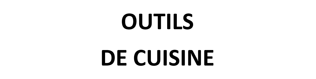Outils De Cuisine
