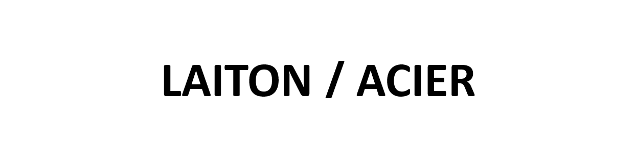 Laiton/Acier