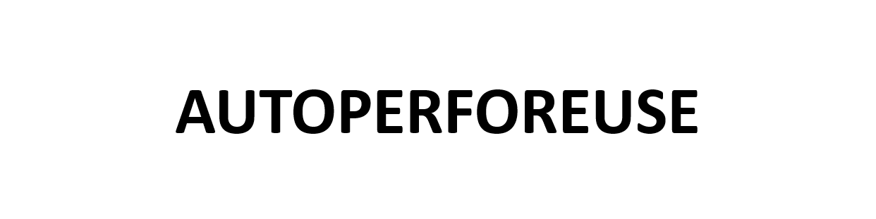 Autoperforeuse