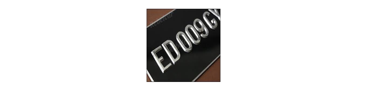 Plaque D'Immatriculation