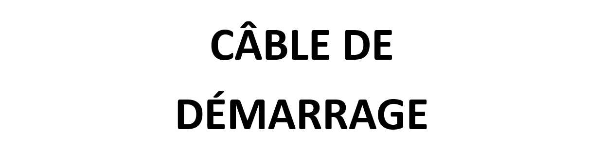 Câble De Démarrage