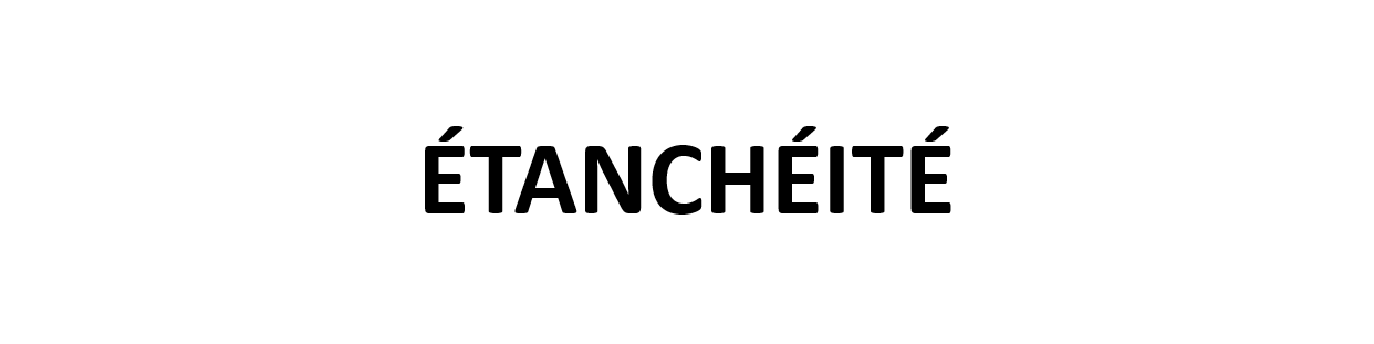 Étanchéité